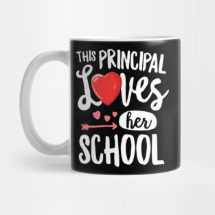 This Principal Loves Her School Mug